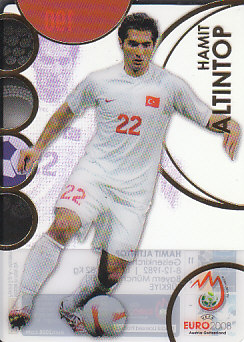 Hamit Altintop Turkey Panini Euro 2008 Card Collection Ultra card #190